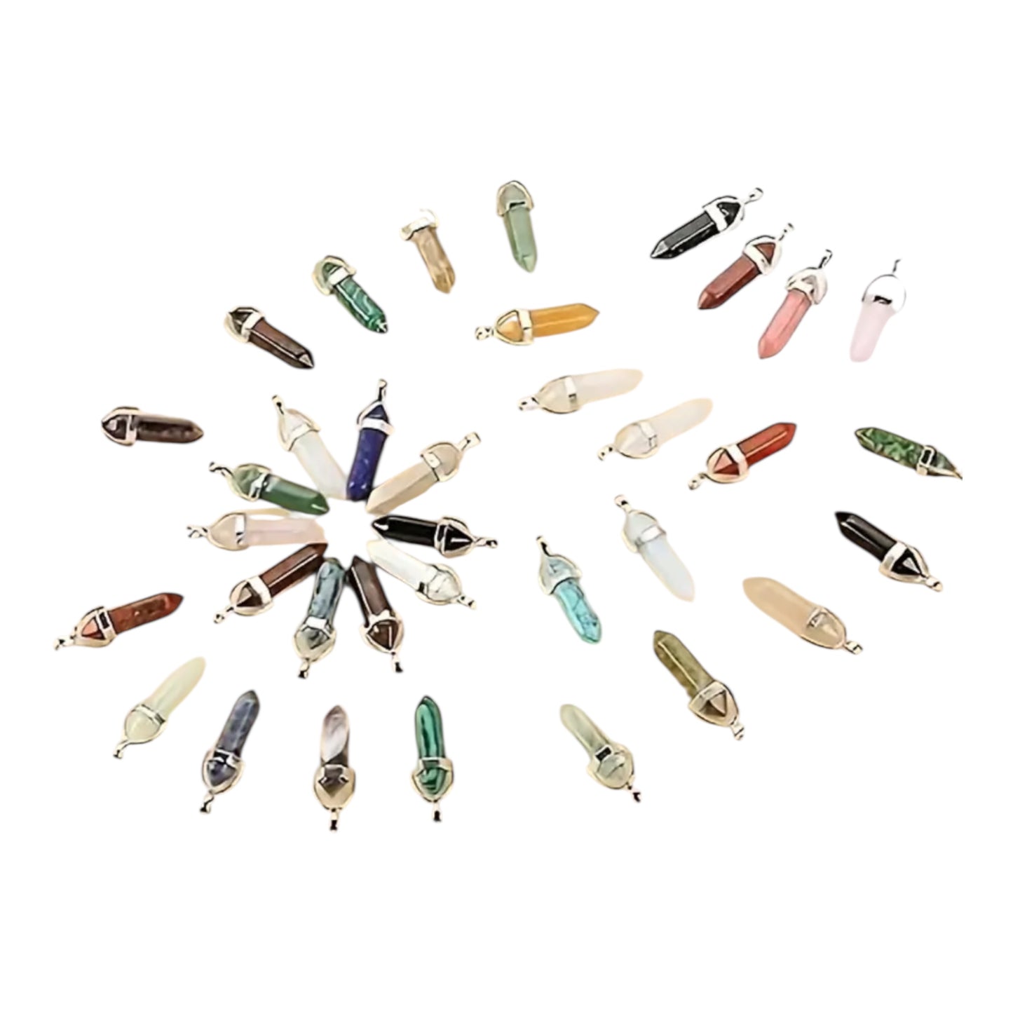 Crystal necklaces
