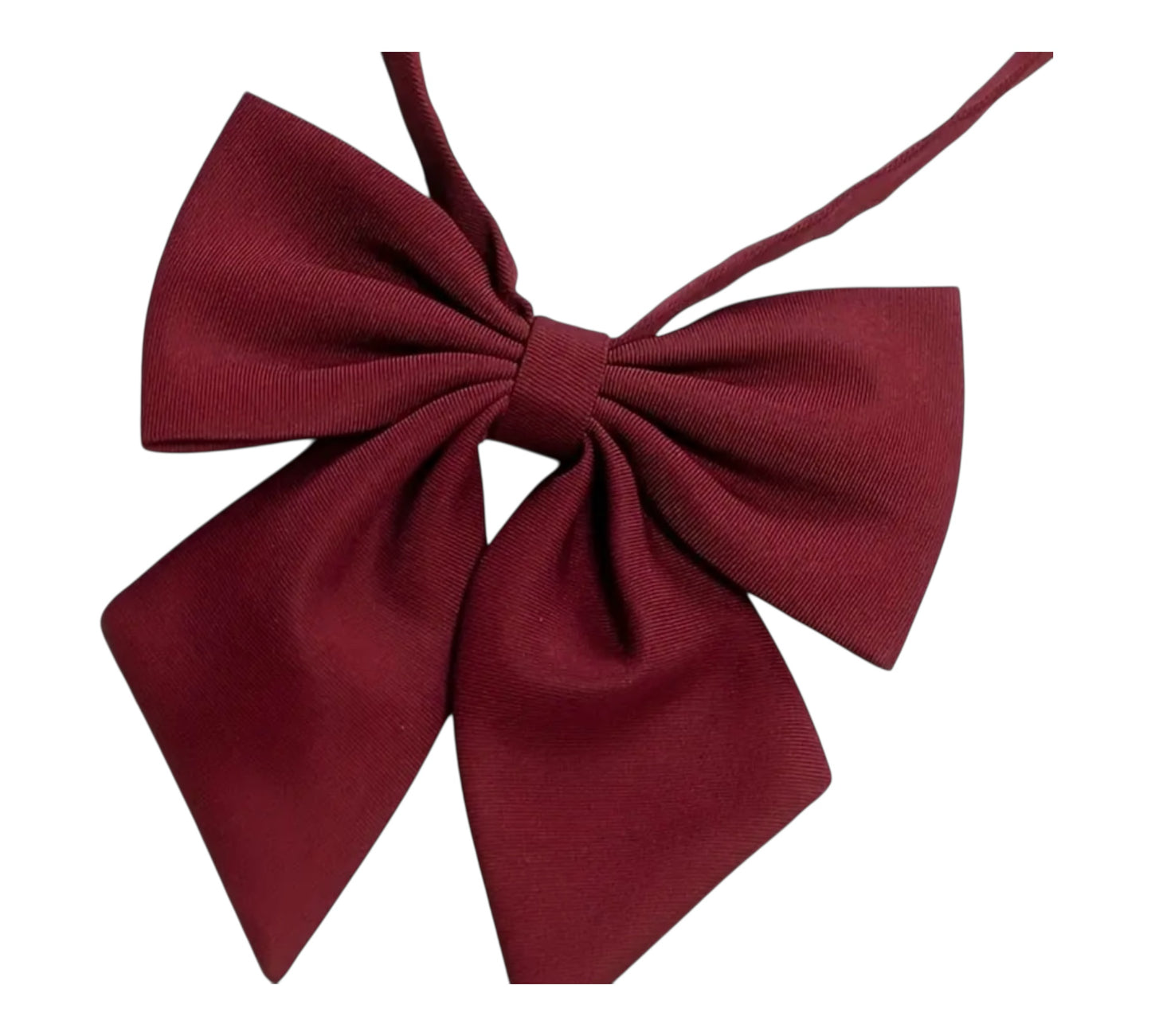 bow tie-fashionable red