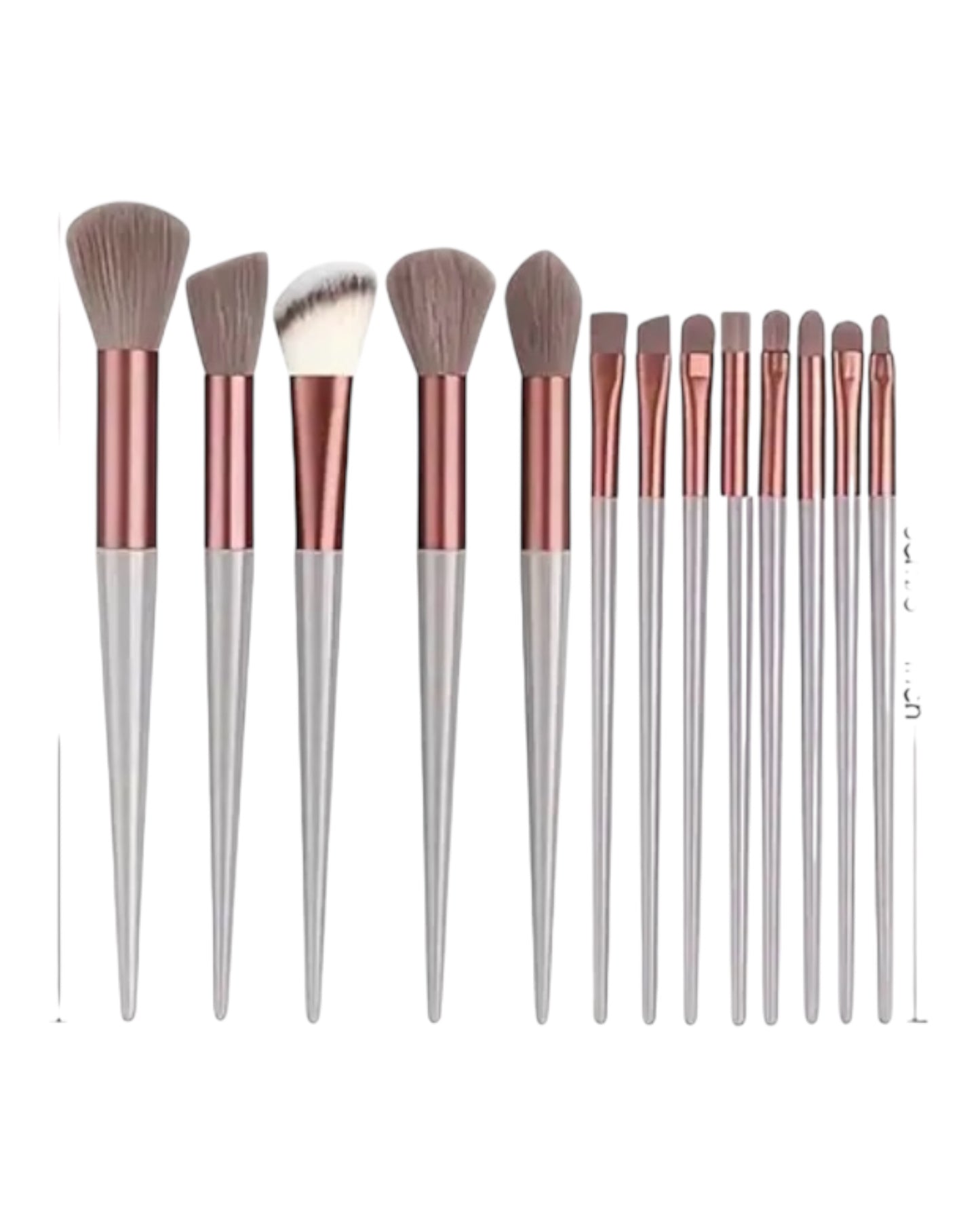 make up brushes-set of 7 pieces