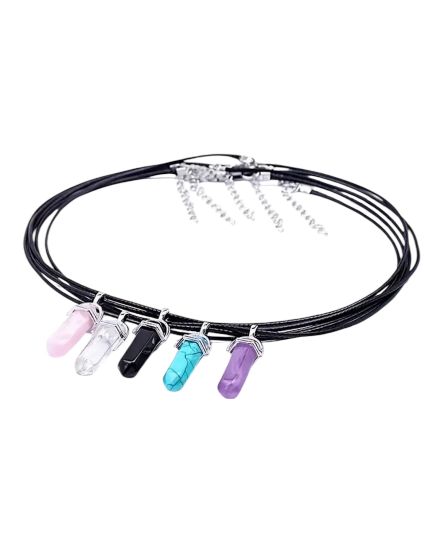 Crystal necklaces
