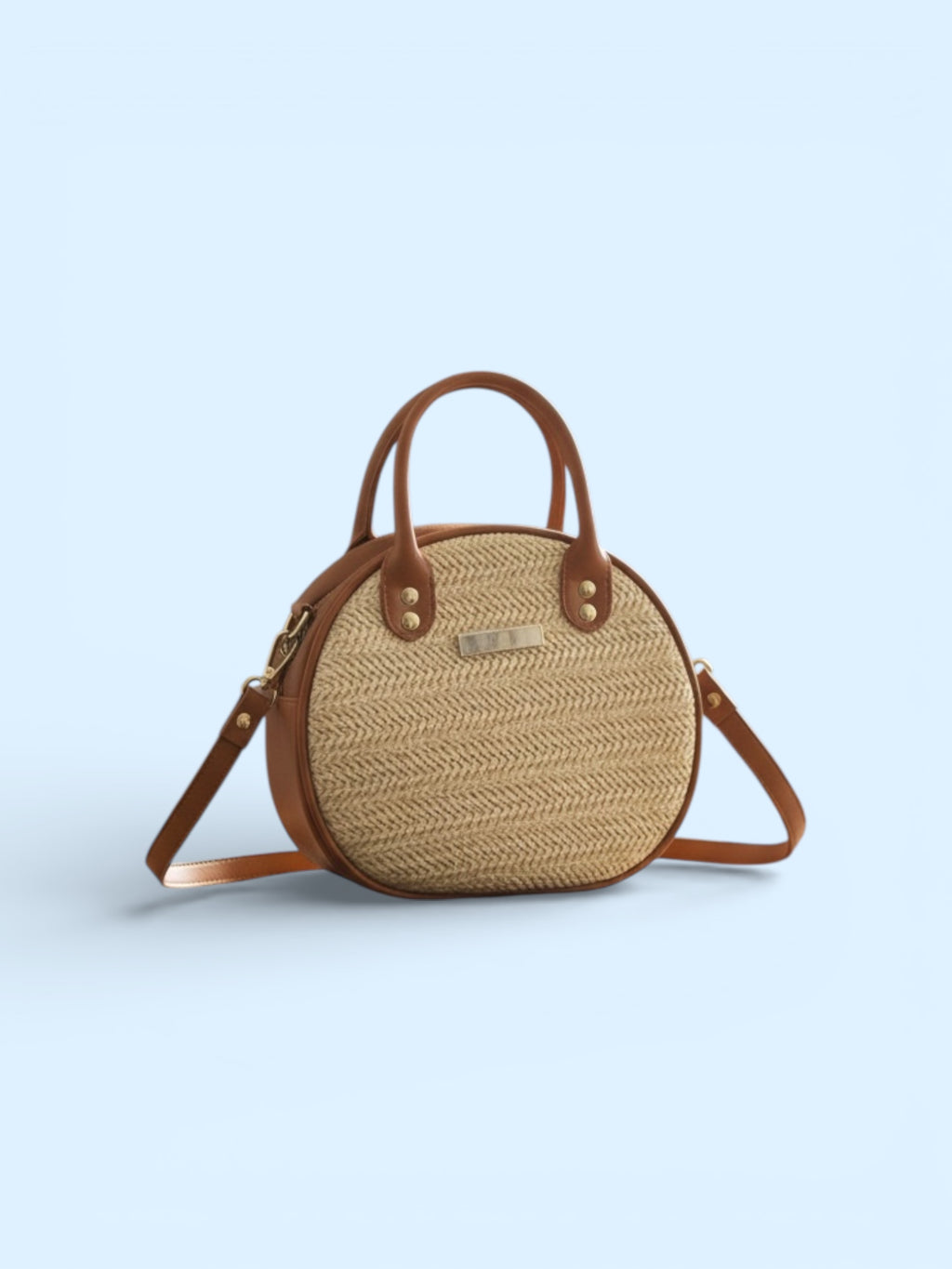 Body cross bag-brown