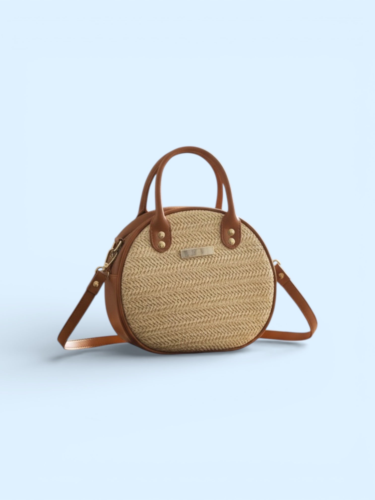 Body cross bag-brown