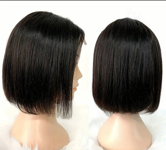 Brazilian human hair bob wig