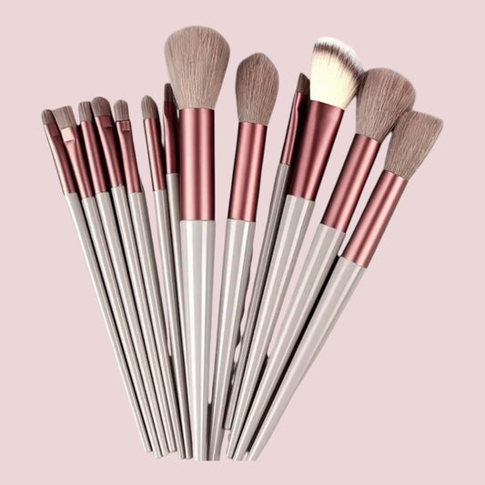 make up brushes-set of 7 pieces
