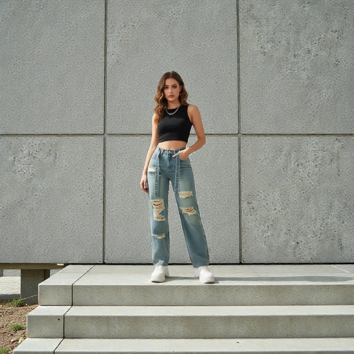 Denim Jean women-blue