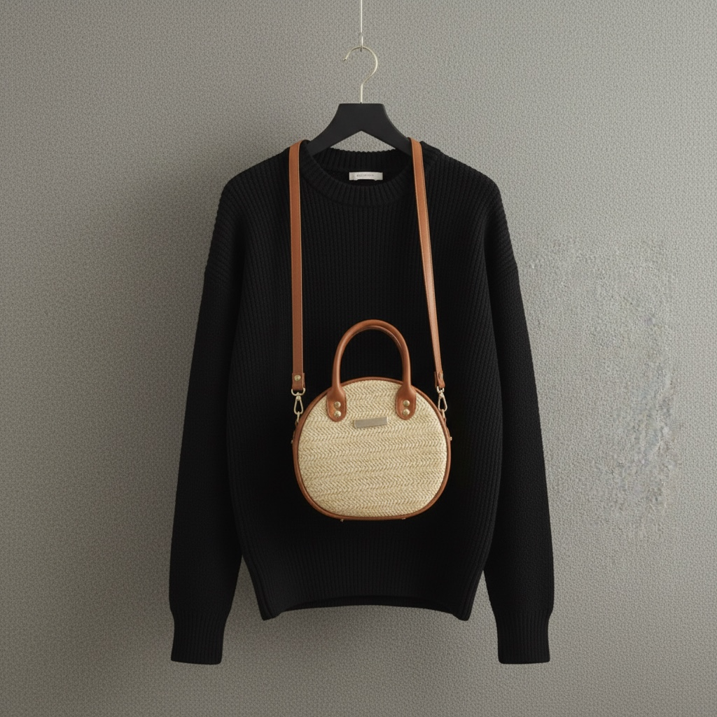 Body cross bag-brown