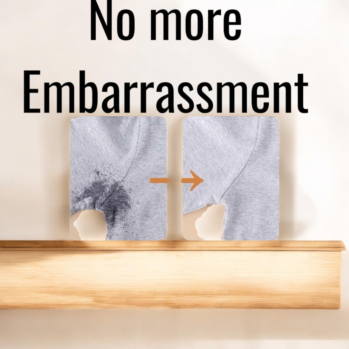 Armpit sweat pads
